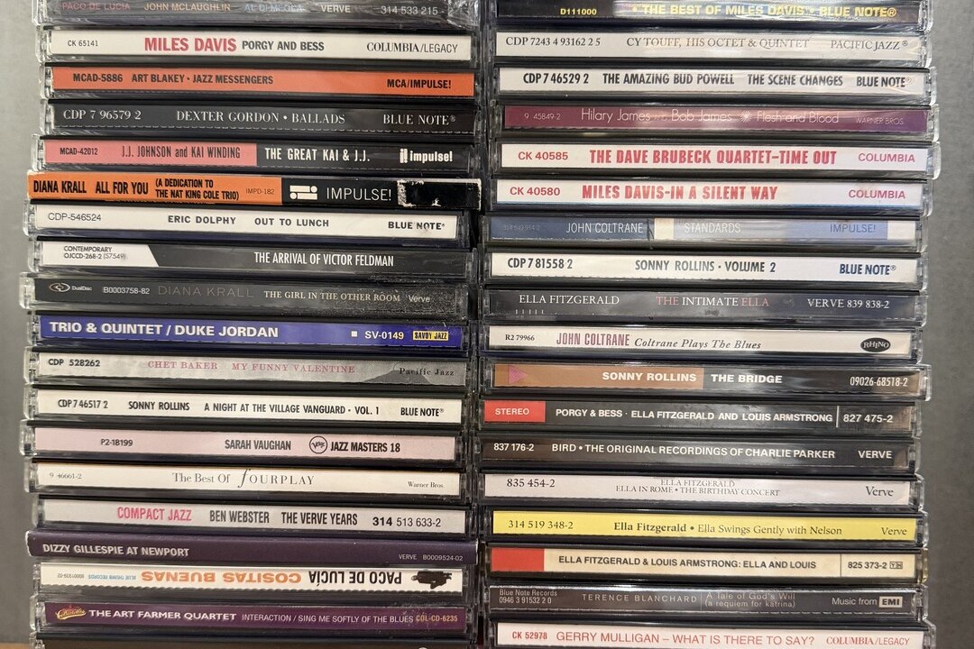 재즈 CD 입고 — 코디드바이닐즈 회현