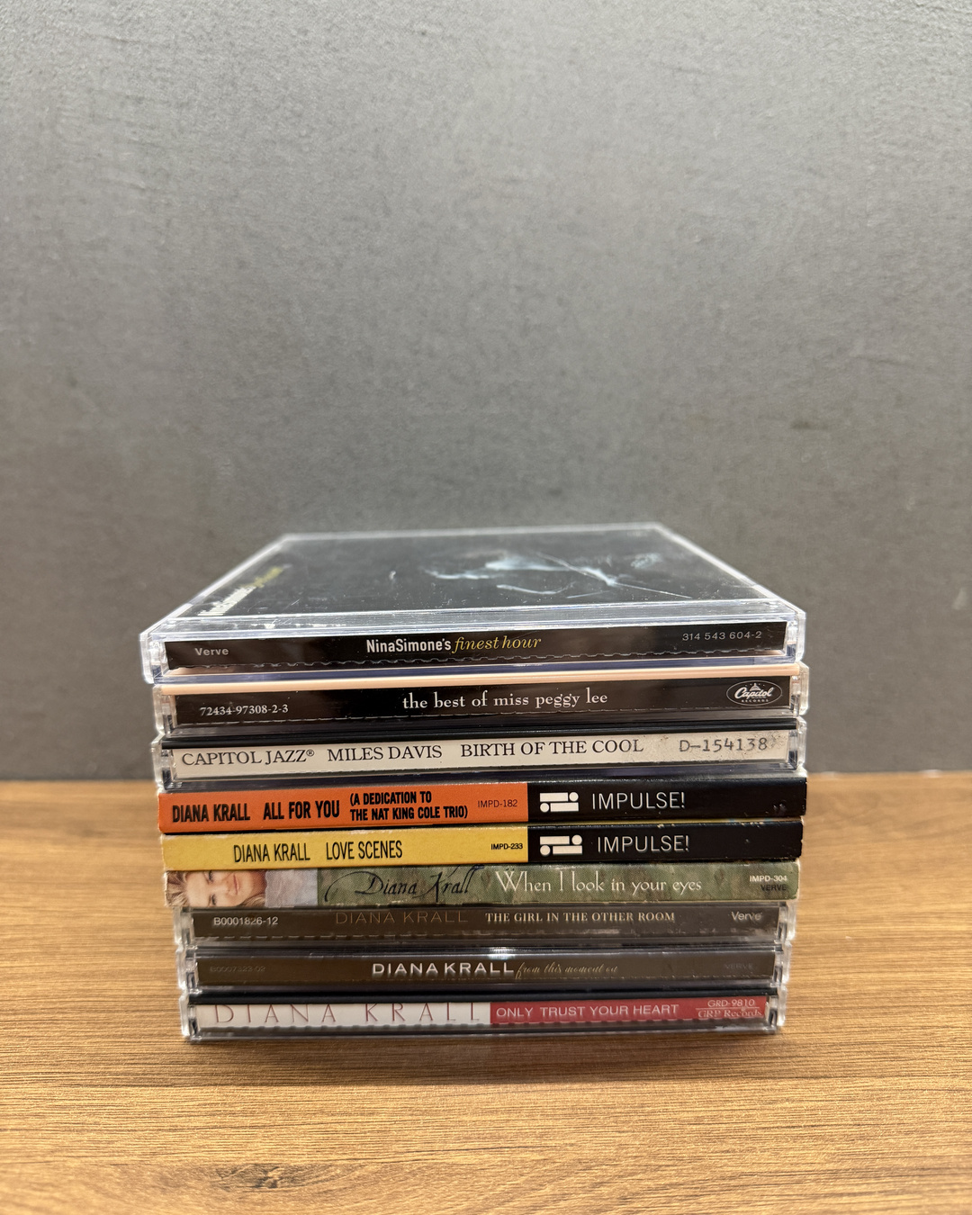 회현동 매장에 입고된 재즈 CD