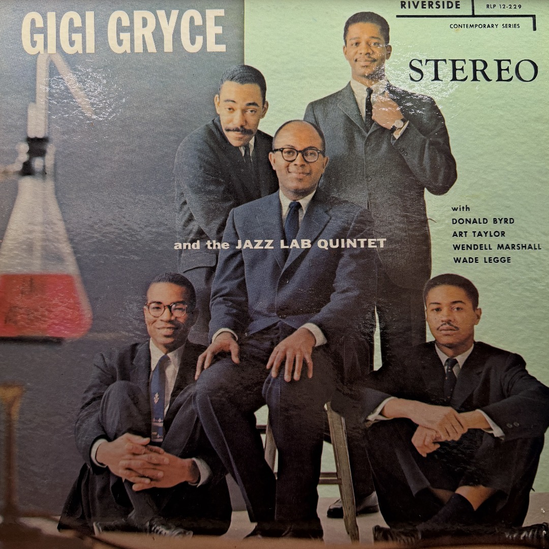 Gigi Gryce and the Jazz Lab Quintet 자켓 (Riverside RLP 1110, Stereo, 1959 First Press)