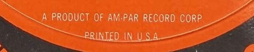 임펄스 A-2 알판 하단 — A PRODUCT OF AM-PAR RECORD CORP