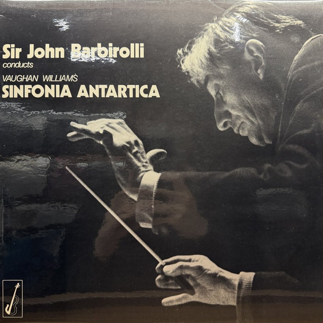 Sir John Barbirolli, Hallé Orchestra And Choir, Margaret Ritchie 〈Vaughan Williams: Sinfonia Antartica〉 자켓