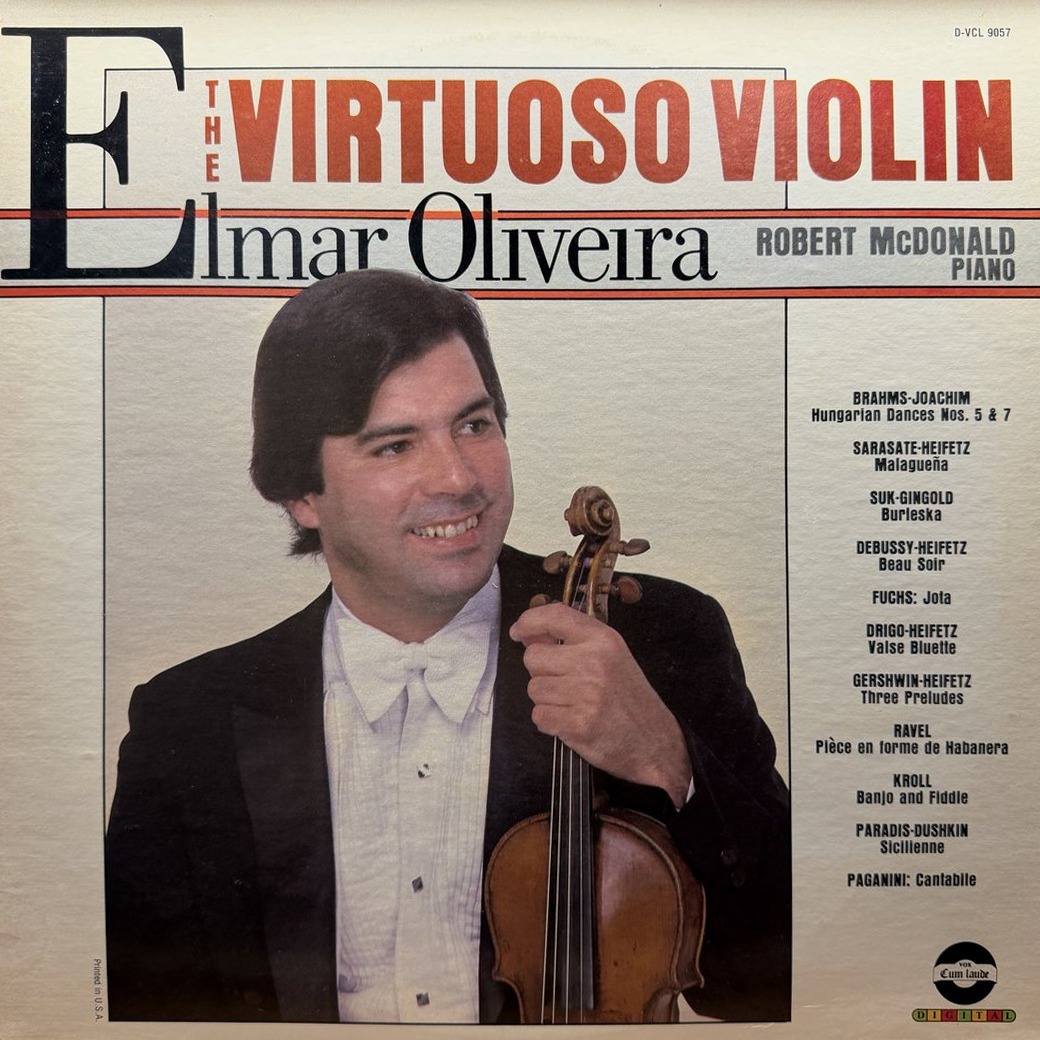 Elmar Oliveira 〈The Virtuoso Violin〉 자켓