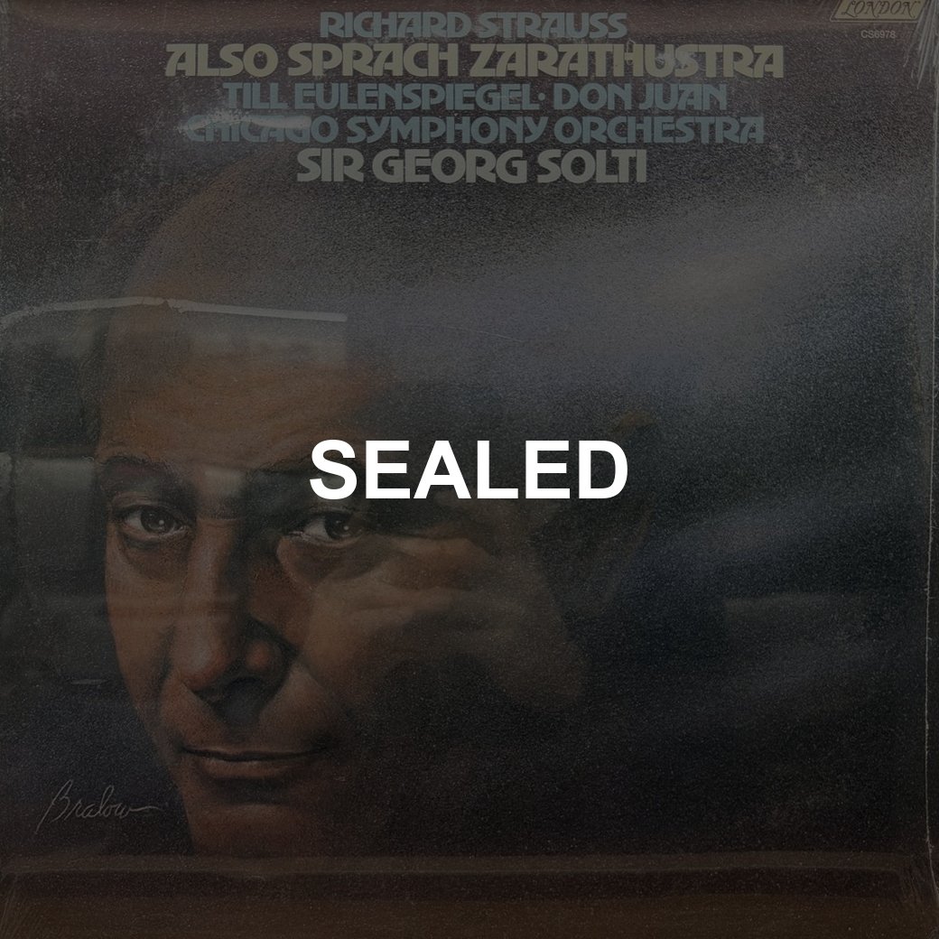 Richard Strauss, Chicago Symphony Orchestra, Sir Georg Solti 〈Also Sprach Zarathustra / Till Eulenspiegel • Don Juan〉 자켓