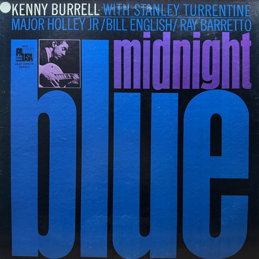 Kenny Burrell 〈Midnight Blue〉 자켓