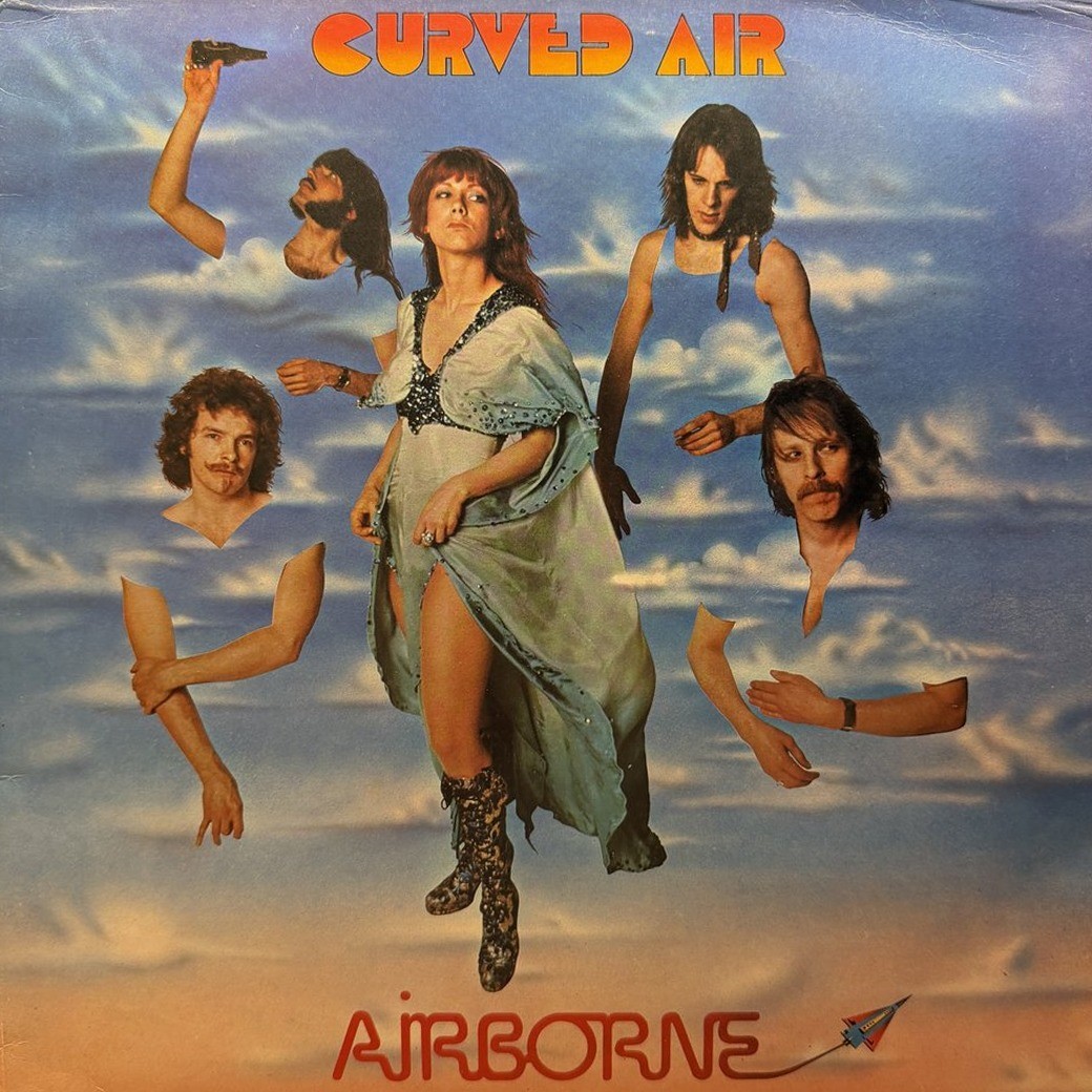 Curved Air 〈Airborne〉 자켓