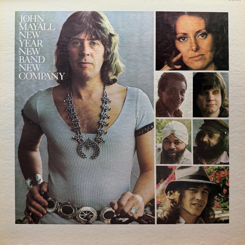 John Mayall 〈New Year, New Band, New Company〉 자켓