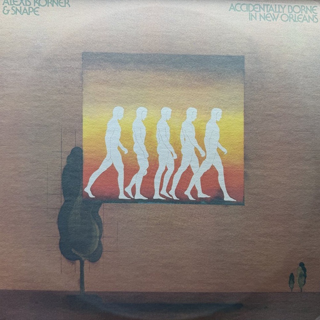 Alexis Korner & Snape 〈Accidentally Borne In New Orleans〉 자켓