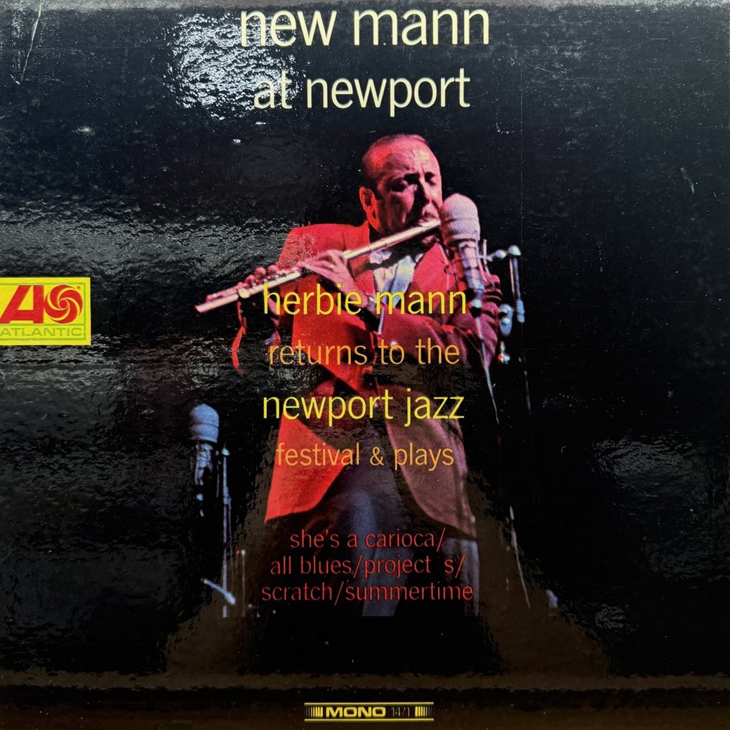 Herbie Mann 〈New Mann At Newport〉 자켓