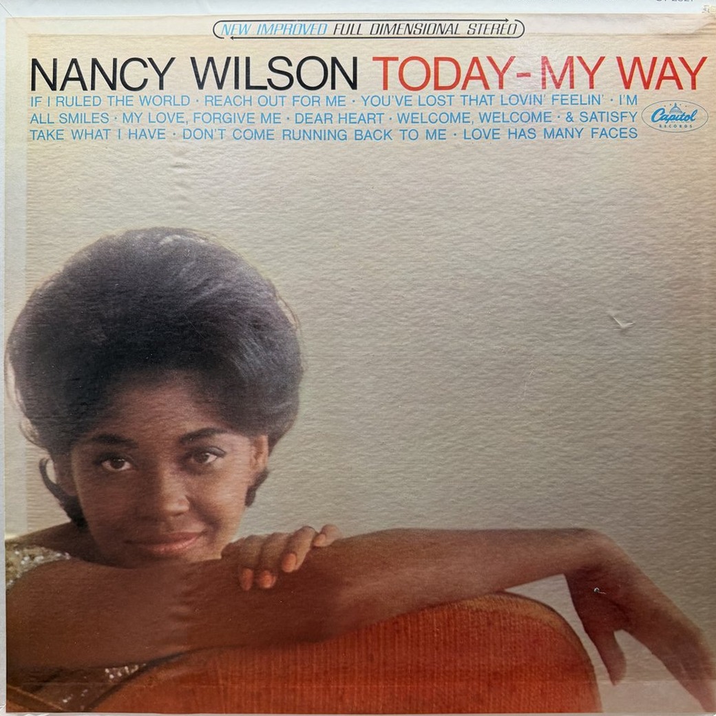 Nancy Wilson 〈Today - My Way〉 자켓