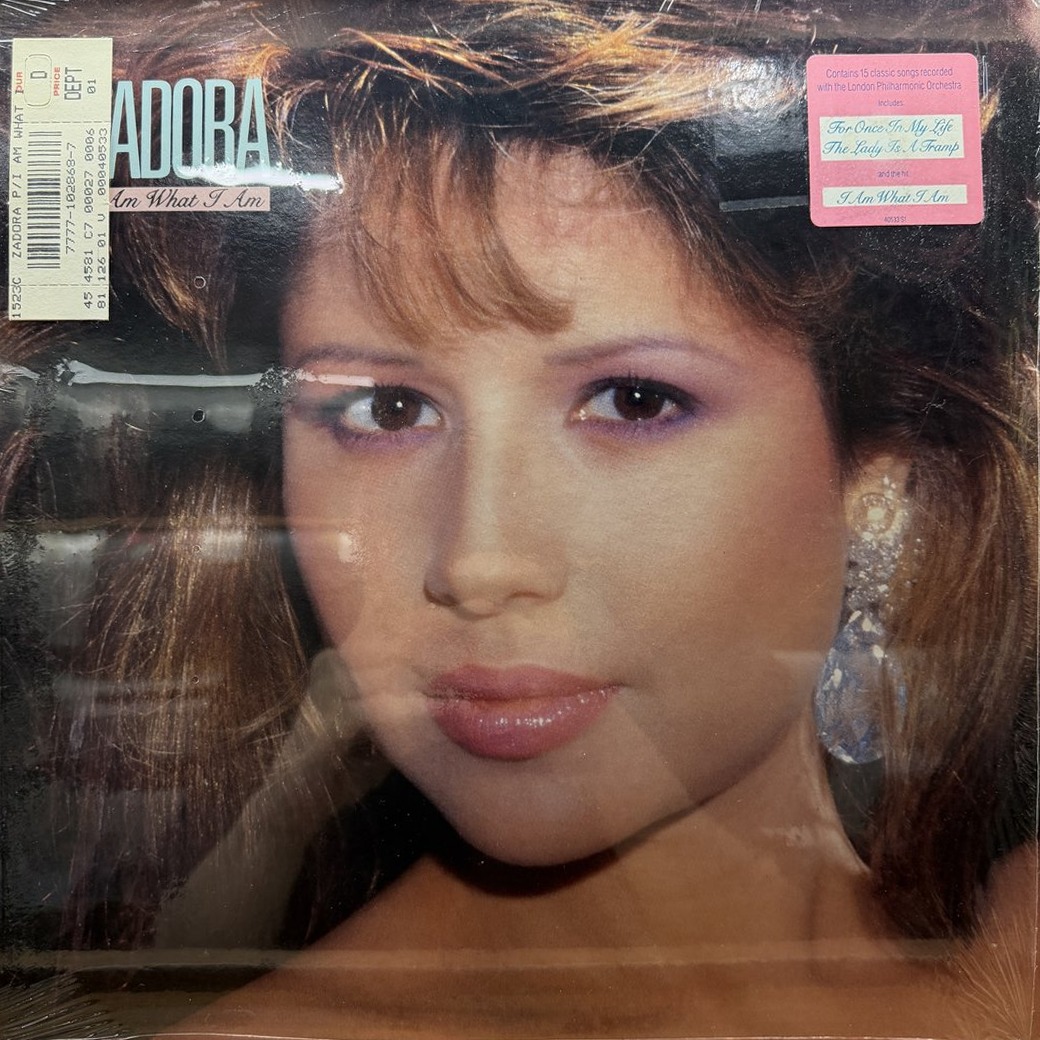 Pia Zadora 〈I Am What I Am〉 자켓