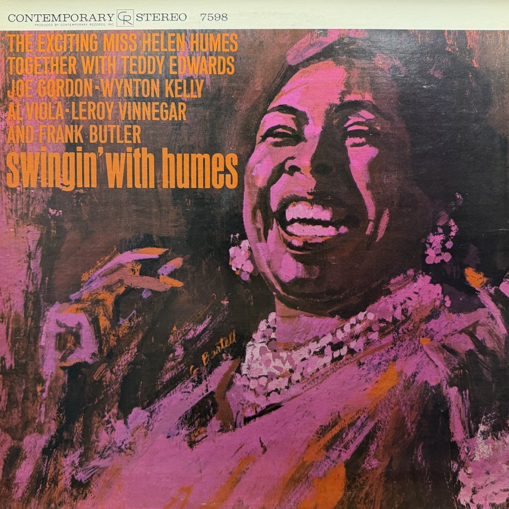 Helen Humes 〈Swingin' With Humes〉 자켓