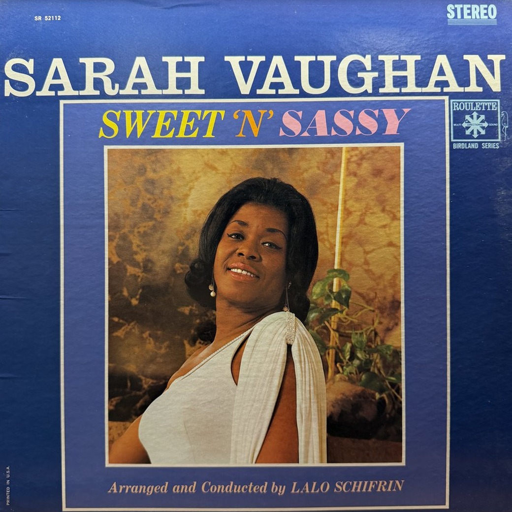 Sarah Vaughan 〈Sweet 'N' Sassy〉 자켓