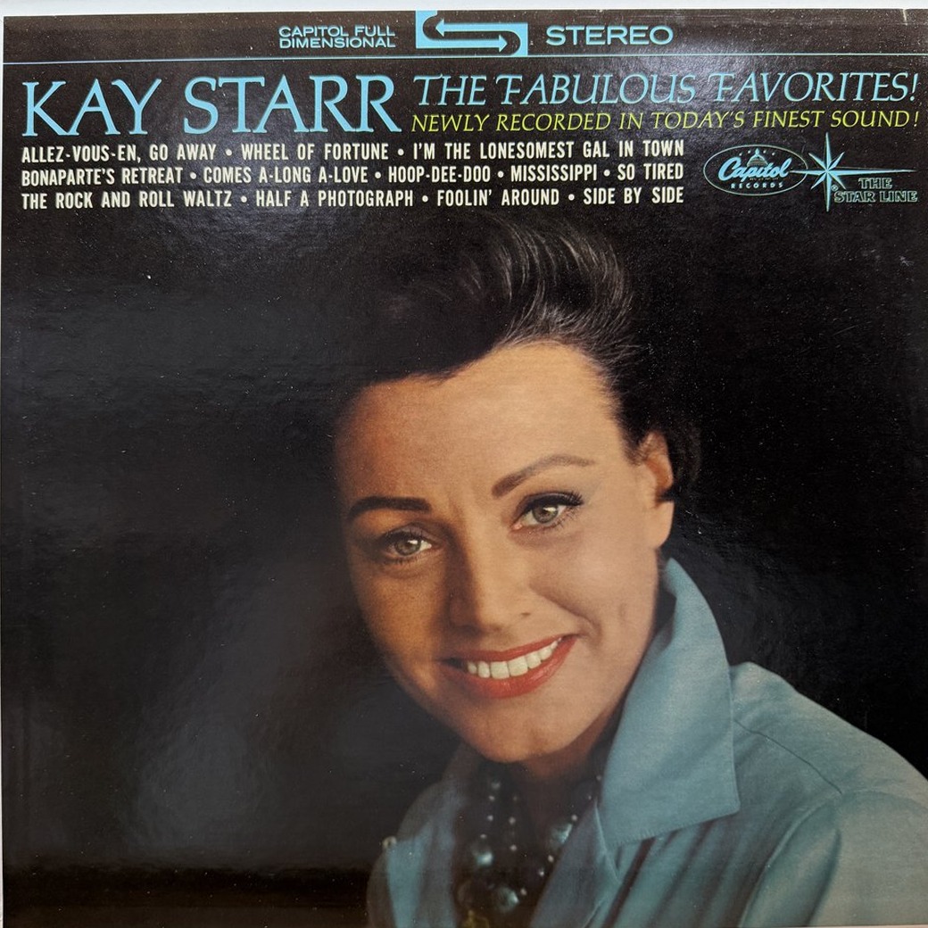 Kay Starr 〈The Fabulous Favorites!〉 자켓