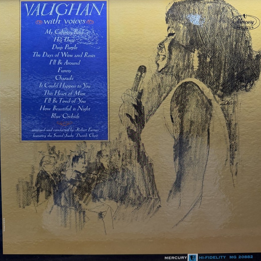 Sarah Vaughan 〈Vaughan With Voices〉 자켓