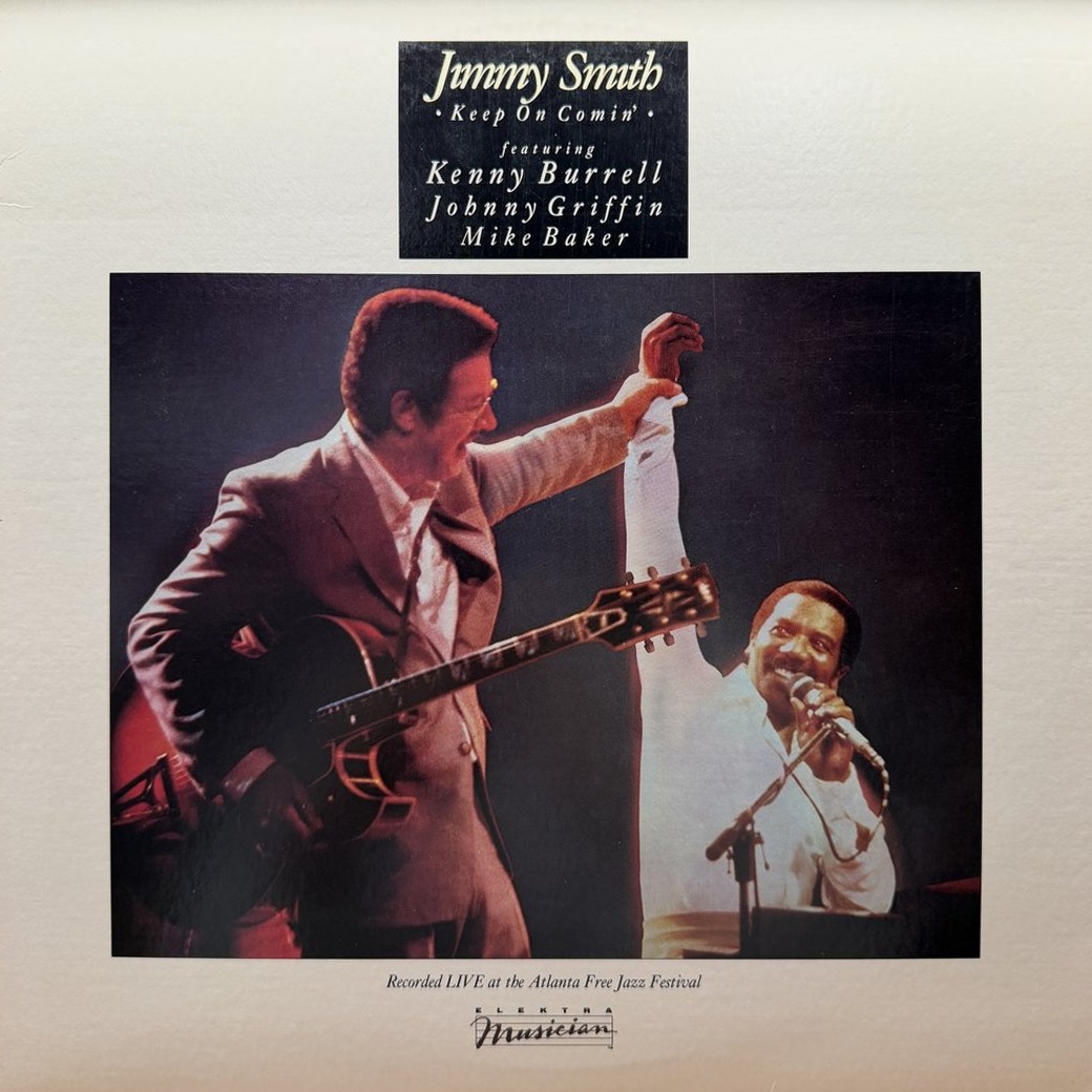 Jimmy Smith 〈Keep On Comin'〉 자켓