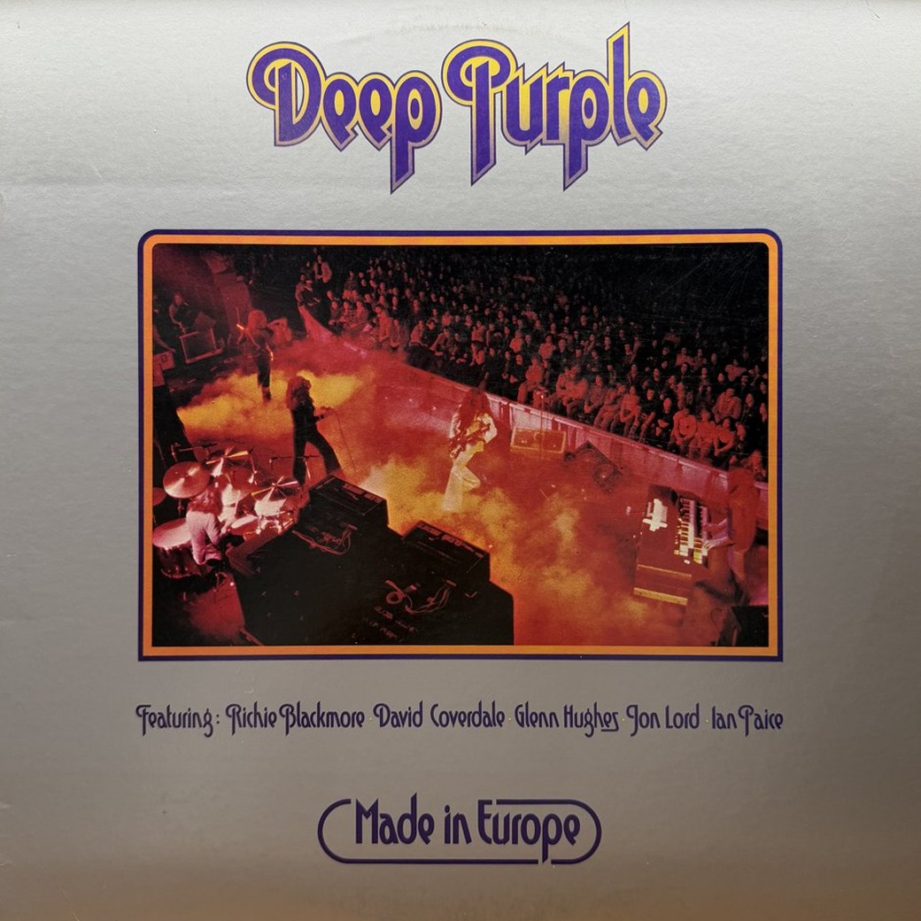 Deep Purple 〈Made In Europe〉 자켓