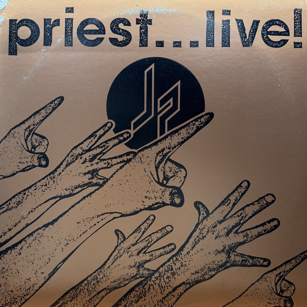 Judas Priest 〈Priest... Live!〉 자켓