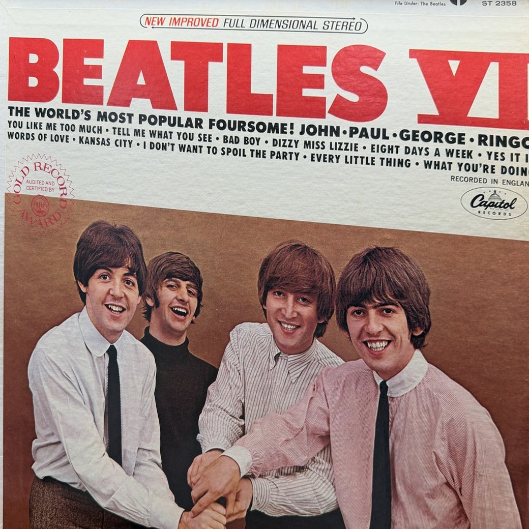 The Beatles 〈Beatles VI〉 자켓