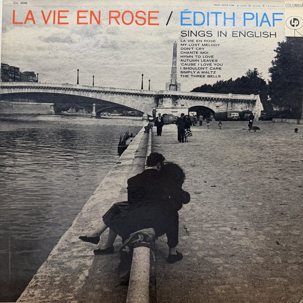 Édith Piaf 〈La Vie En Rose / Édith Piaf Sings In English〉 자켓