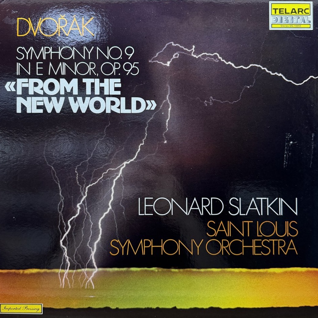 Leonard Slatkin, Saint Louis Symphony Orchestra 〈Dvořák: Symphony No. 9 In E Minor, Op. 95 «From The New World»〉 자켓