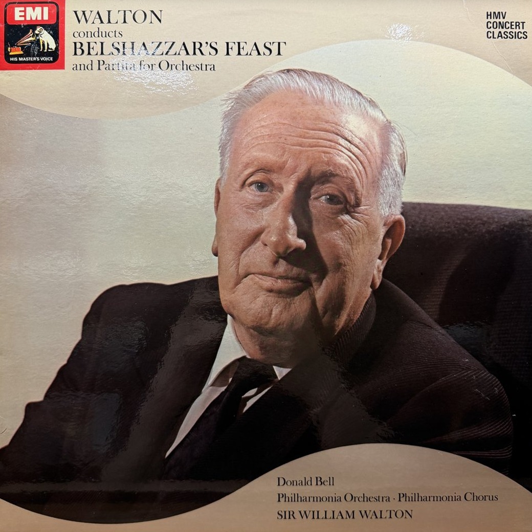 Sir William Walton, Donald Bell, Philharmonia Orchestra, Philharmonia Chorus 〈Belshazzar's Feast / Partita For Orchestra〉 자켓