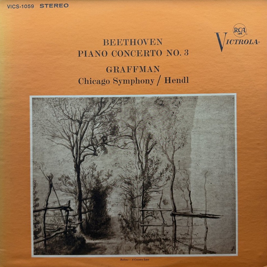 Ludwig van Beethoven, Gary Graffman, Chicago Symphony Orchestra, Walter Hendl 〈Piano Concerto No. 3 In C Minor, Op. 37〉 자켓