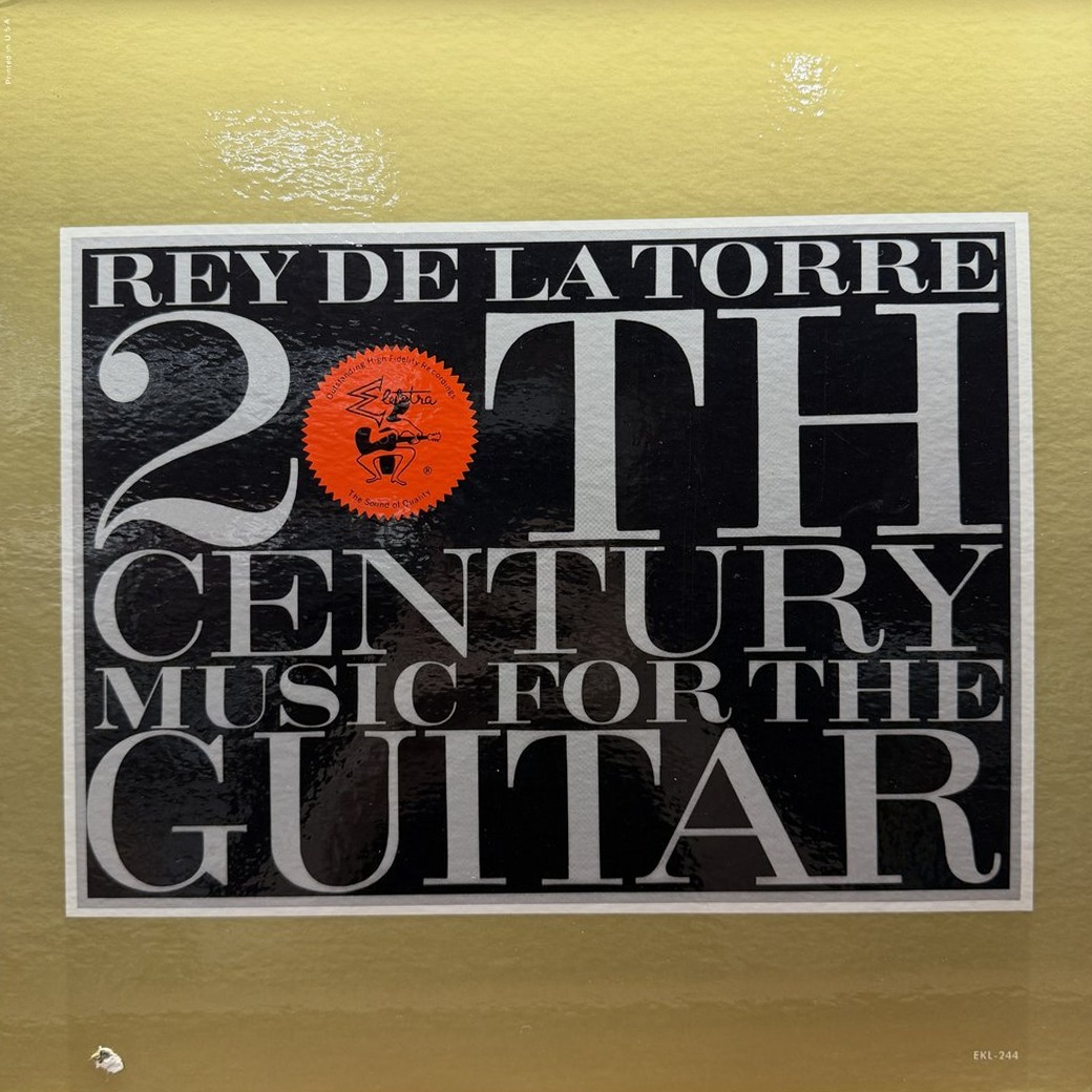 Rey De La Torre 〈20th Century Music For The Guitar〉 자켓