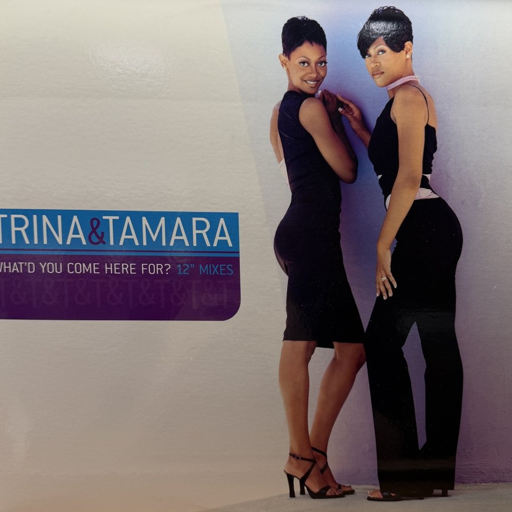 Trina & Tamara 〈What'd You Come Here For? (12" Mixes)〉 자켓