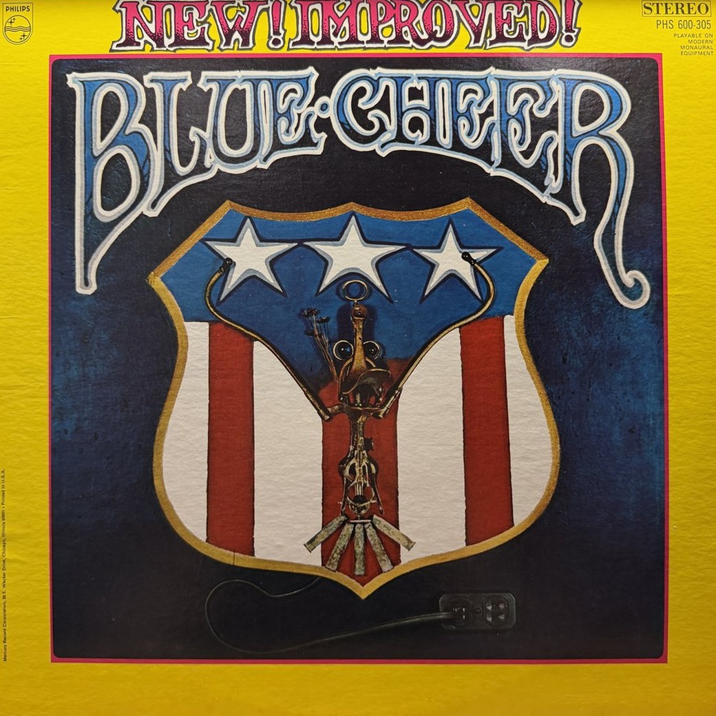 Blue Cheer 〈New! Improved! Blue Cheer〉 자켓