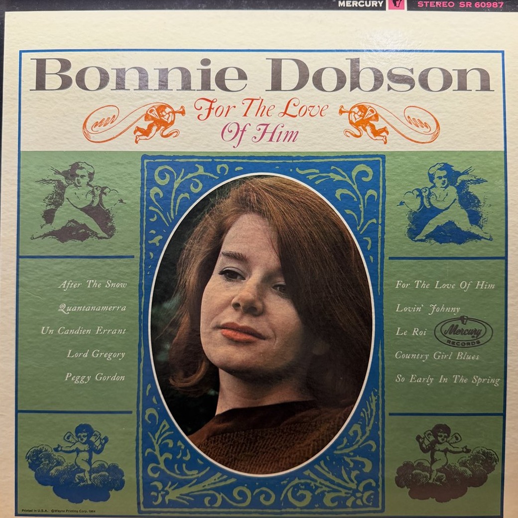 Bonnie Dobson 〈For The Love Of Him〉 자켓
