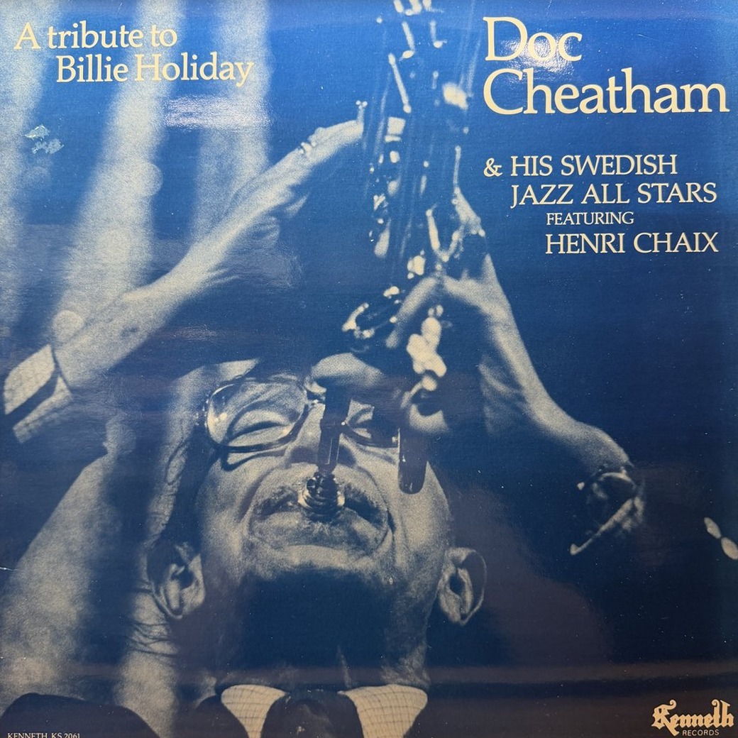 Doc Cheatham & His Swedish Jazz All Stars Featuring Henri Chaix 〈A Tribute To Billie Holiday〉 자켓