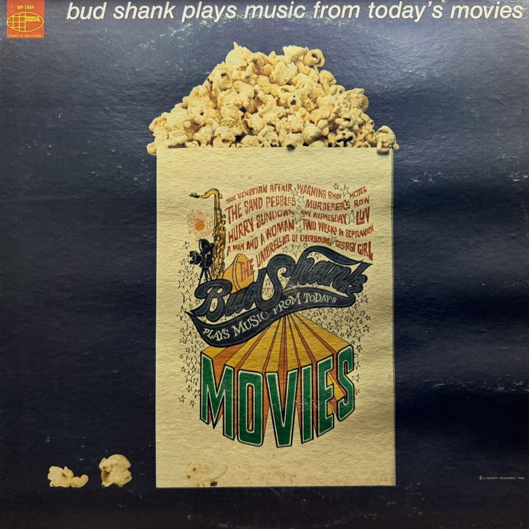 Bud Shank 〈Plays Music From Today's Movies〉 자켓