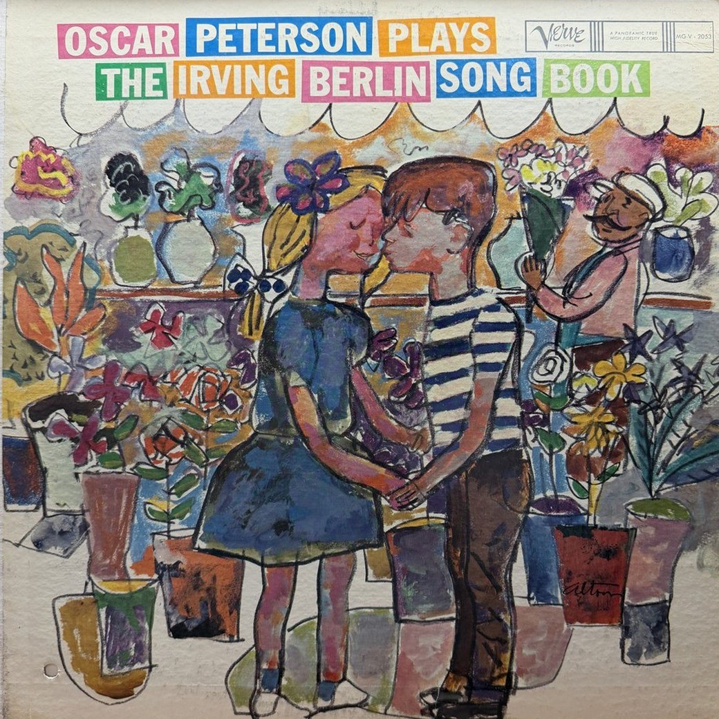 Oscar Peterson 〈Plays The Irving Berlin Song Book〉 자켓