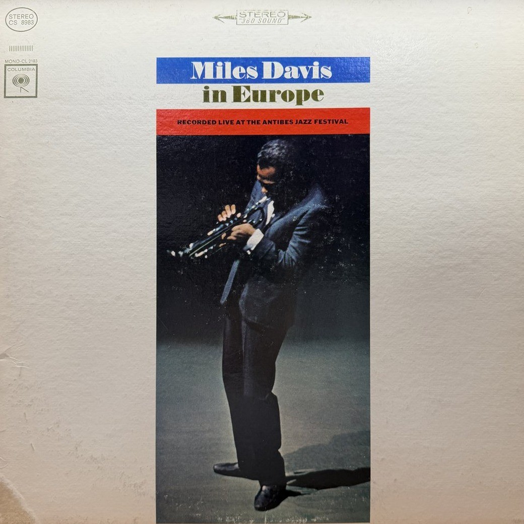 Miles Davis 〈Miles Davis In Europe〉 자켓