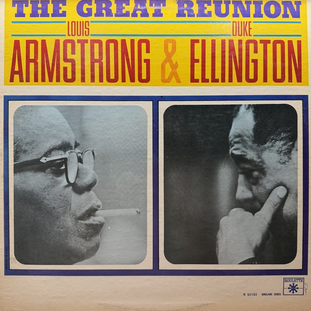 Louis Armstrong & Duke Ellington 〈The Great Reunion〉 자켓