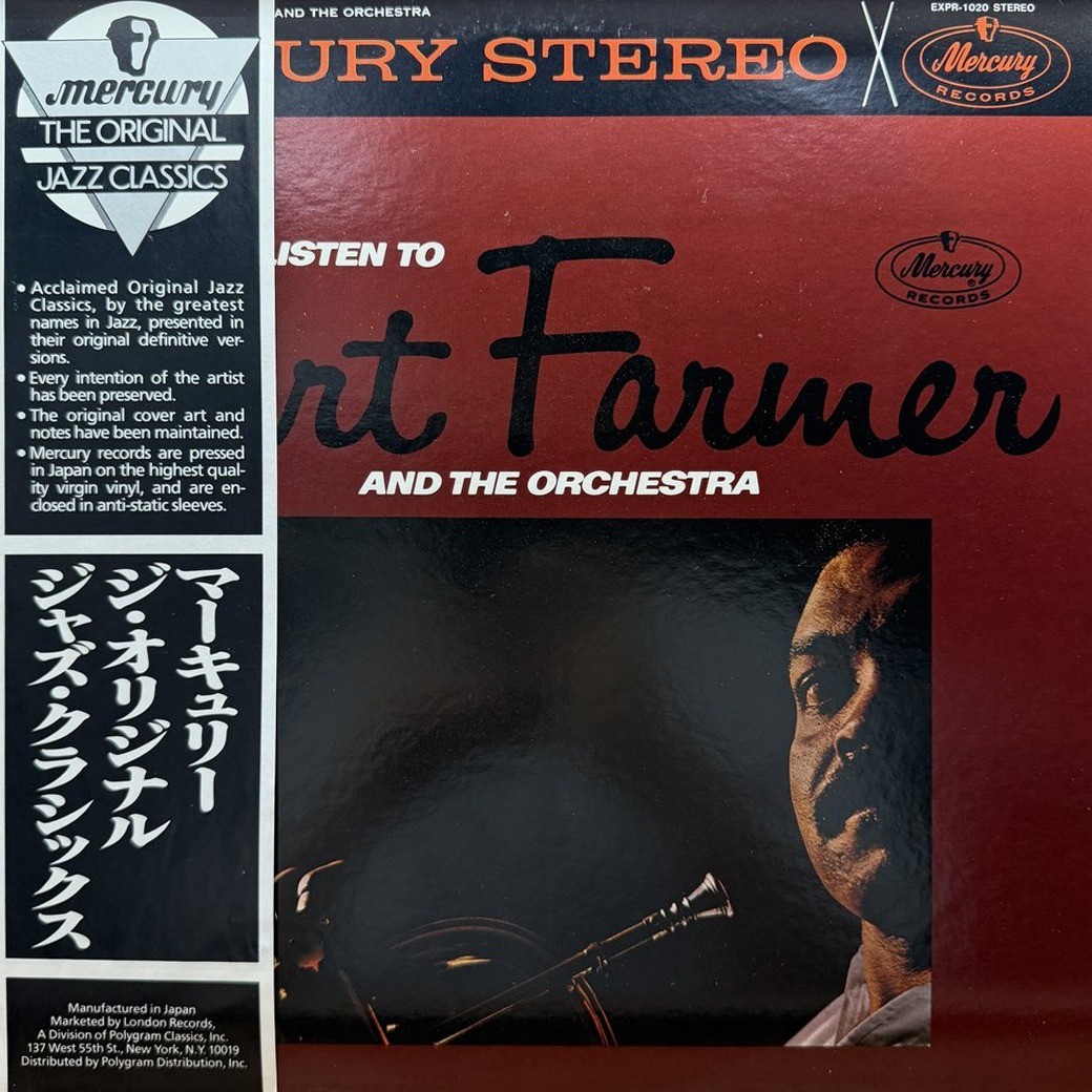 Art Farmer 〈Listen To Art Farmer And The Orchestra〉 자켓