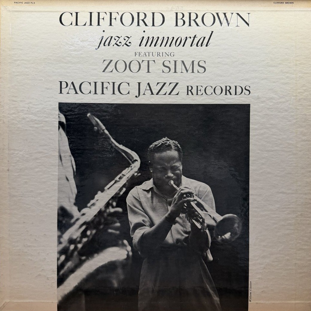 Clifford Brown Featuring Zoot Sims 〈Jazz Immortal〉 자켓