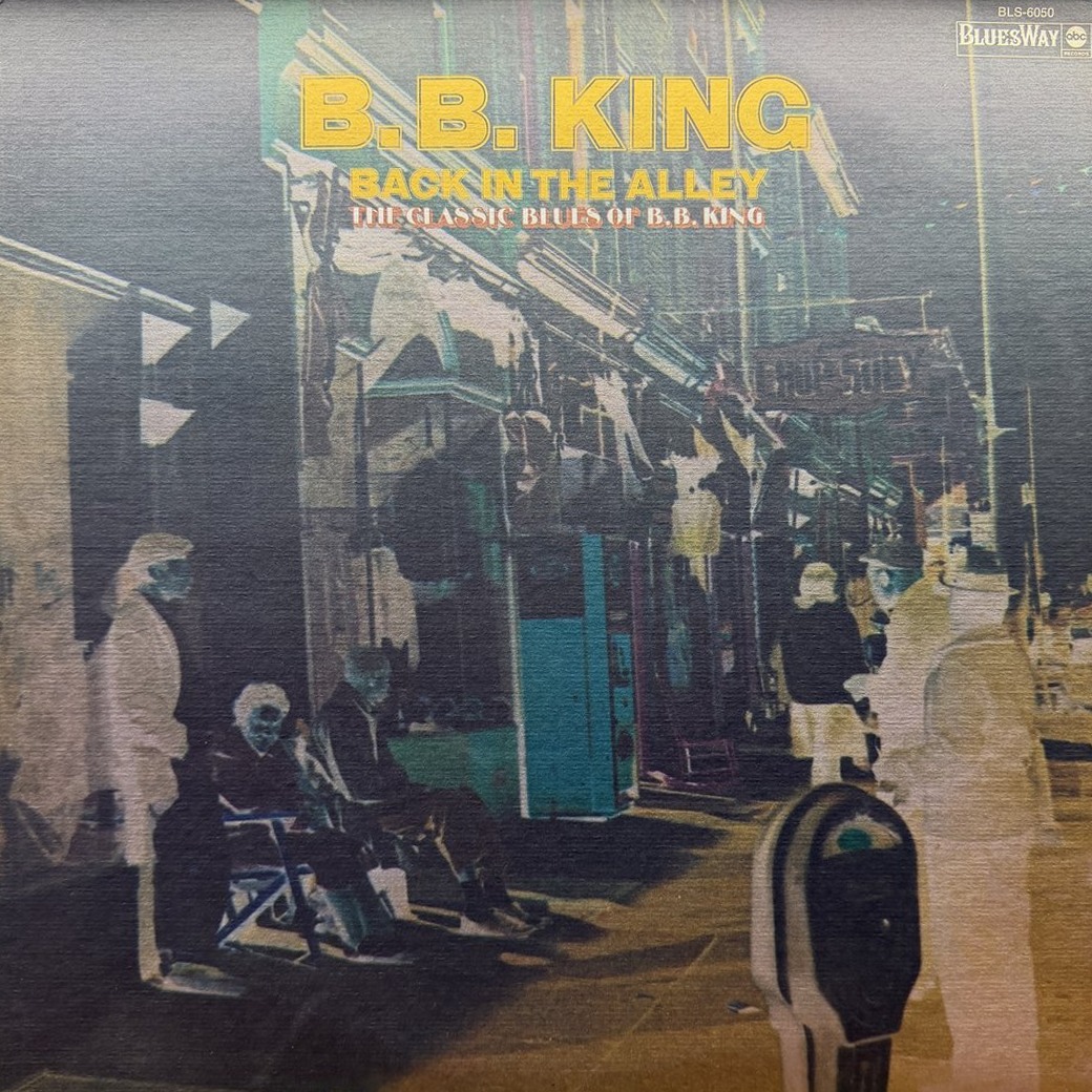 B.B. King 〈Back In The Alley (The Classic Blues Of B.B.King)〉 자켓