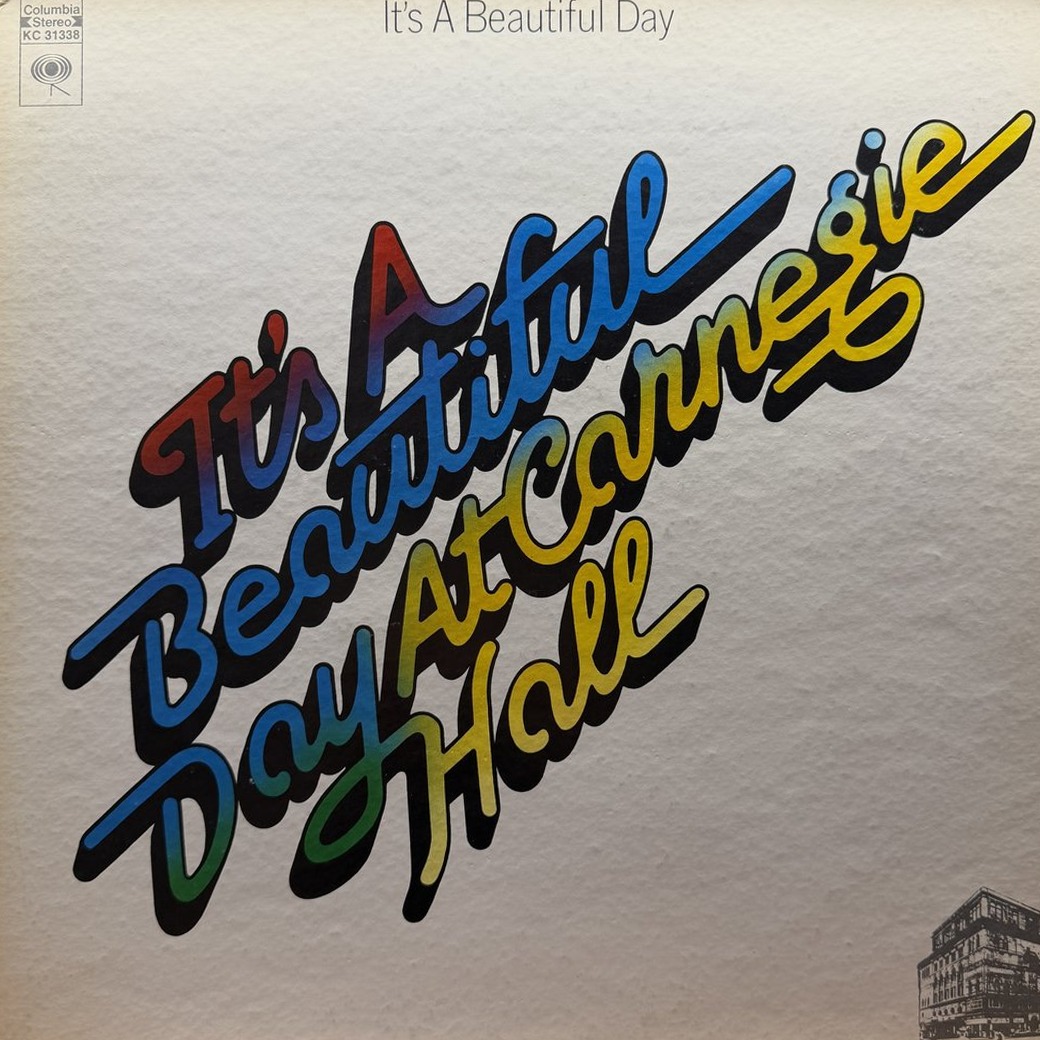 It's A Beautiful Day 〈At Carnegie Hall〉 자켓