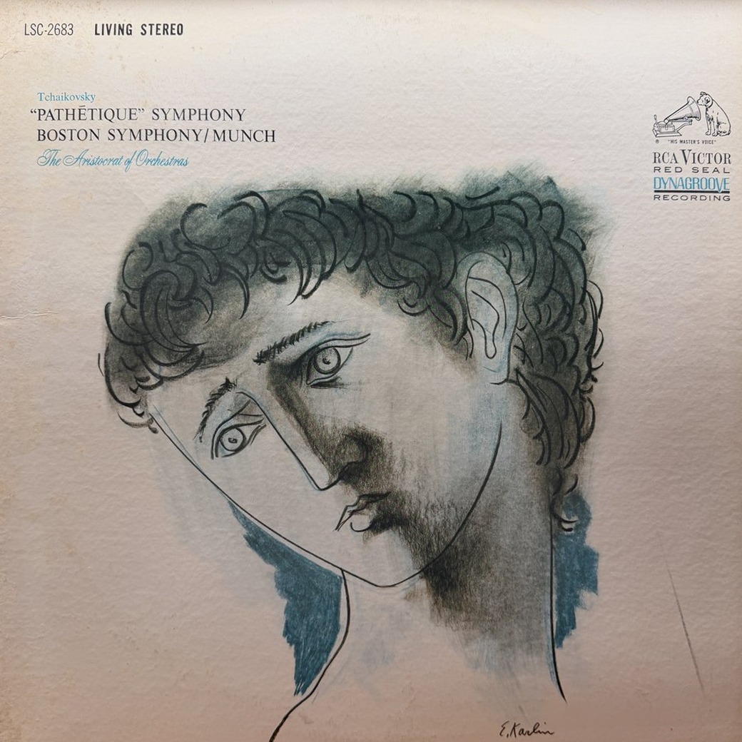 Tchaikovsky, Boston Symphony Orchestra, Charles Munch 〈Symphony No. 6 In B Minor, Op. 74 ("Pathétique")〉 자켓
