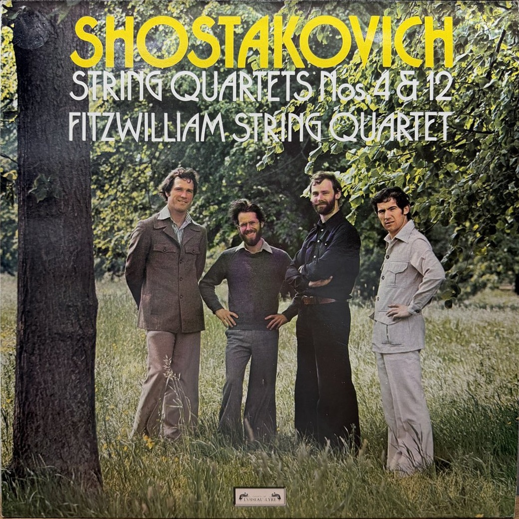 Shostakovich - Fitzwilliam String Quartet 〈String Quartets Nos. 4 & 12〉 자켓