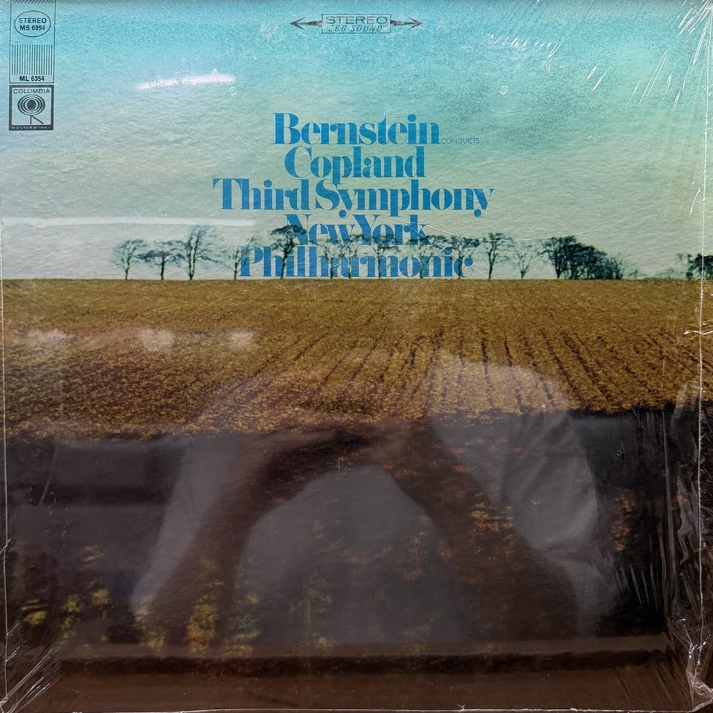 Leonard Bernstein, New York Philharmonic 〈Copland: Third Symphony〉 자켓