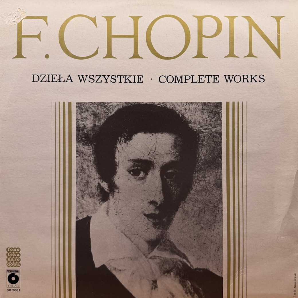 Frédéric Chopin 〈Dzieła Wszystkie - Polonezy Młodzieńcze〉 자켓
