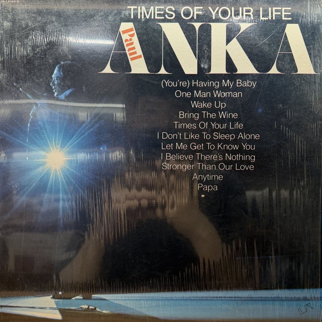 Paul Anka 〈Times Of Your Life〉 자켓