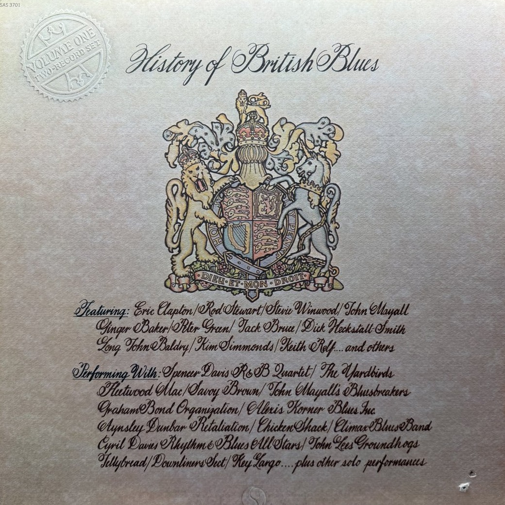 Various 〈History Of British Blues - Volume One〉 자켓