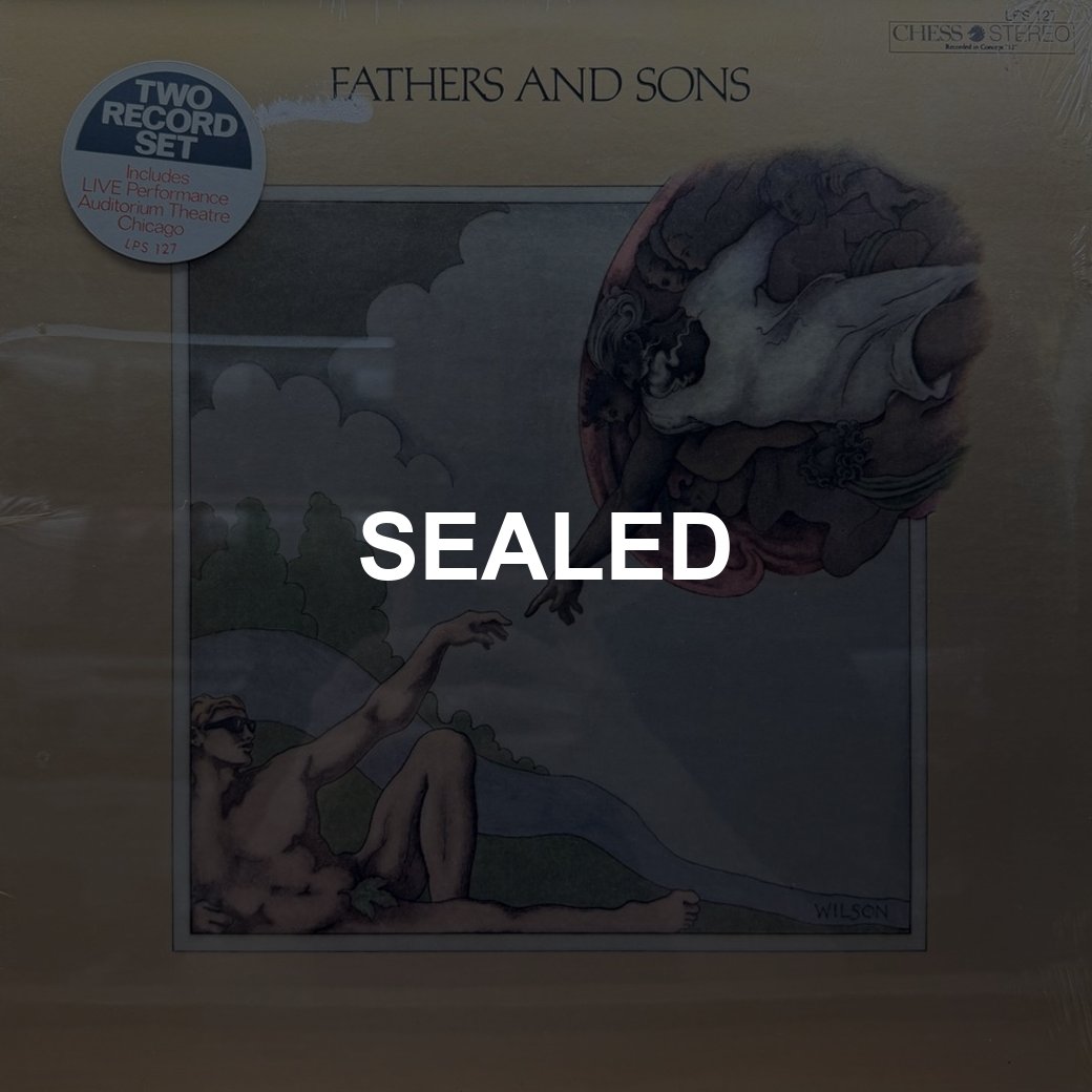 Muddy Waters / Otis Spann / Mike Bloomfield / Paul Butterfield / Donald "Duck" Dunn / Sam Lay / Buddy Miles 〈Fathers And Sons〉 자켓