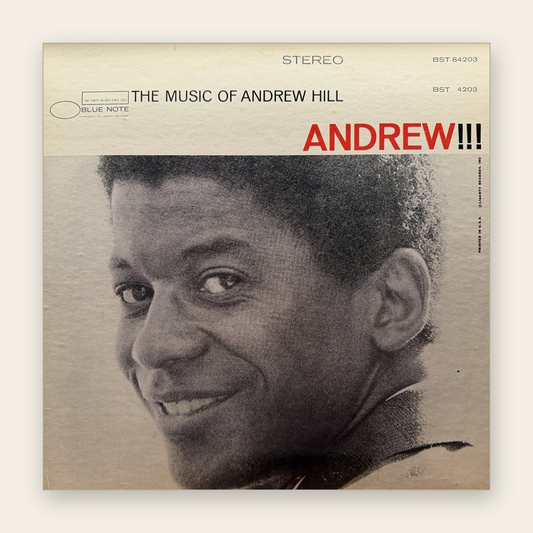 Andrew Hill 〈Andrew!!!〉 자켓