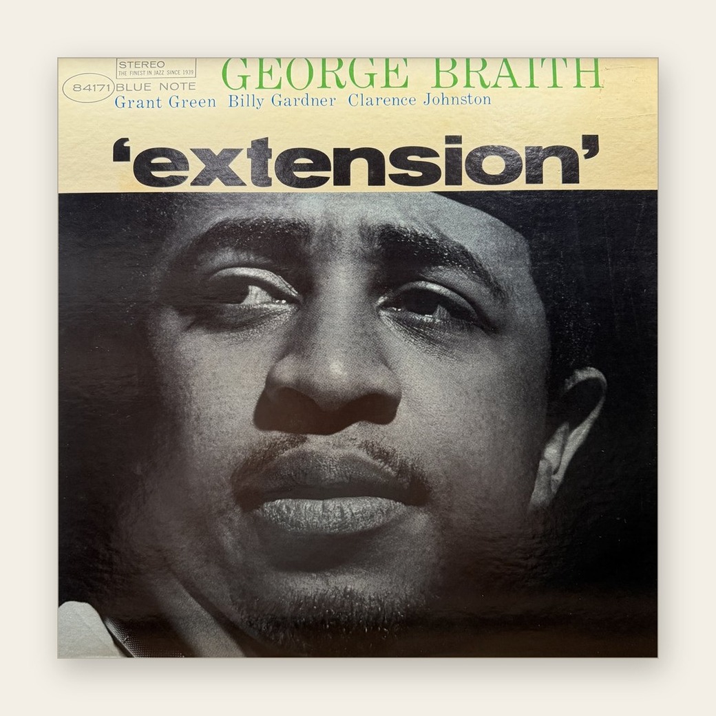 George Braith 〈Extension〉 자켓