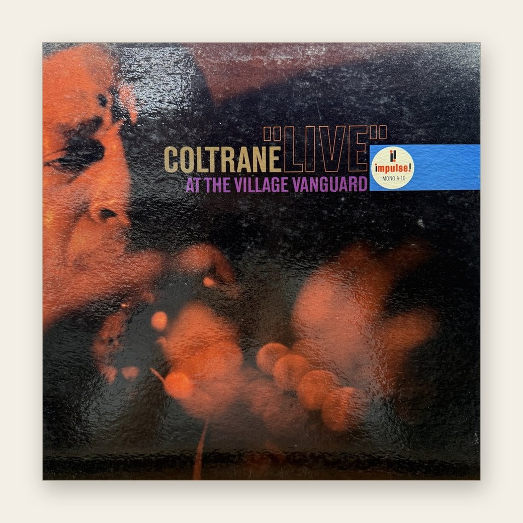 Coltrane 〈"Live" At The Village Vanguard〉 자켓