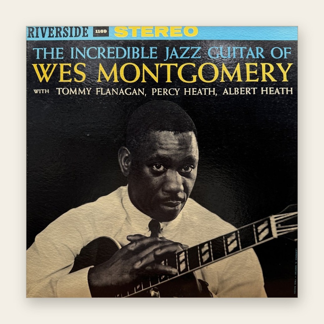 Wes Montgomery 〈The Incredible Jazz Guitar Of Wes Montgomery〉 자켓
